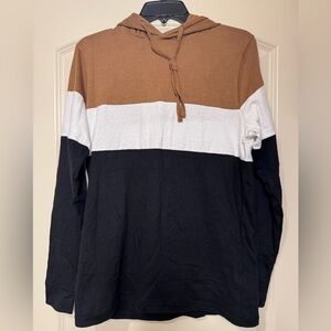 Denim & Flower Ricky Singh Colorblock Hoodie